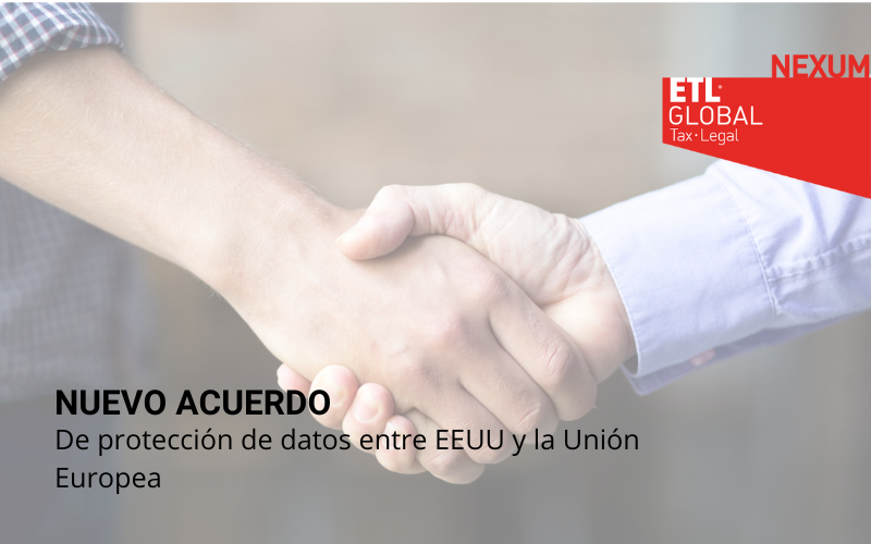 Nuevo acuerdo de protección de datos entre EEUU y la UE